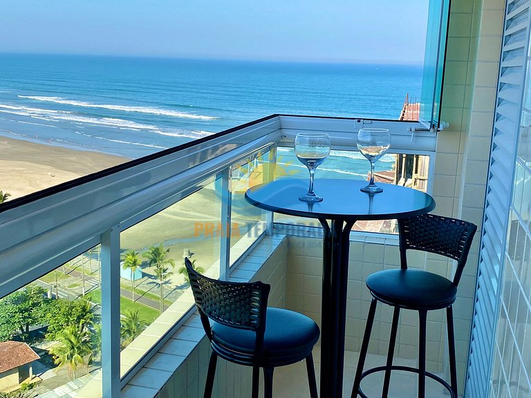 R145 - Apto com Vista p/Mar | Suíte| WiFi