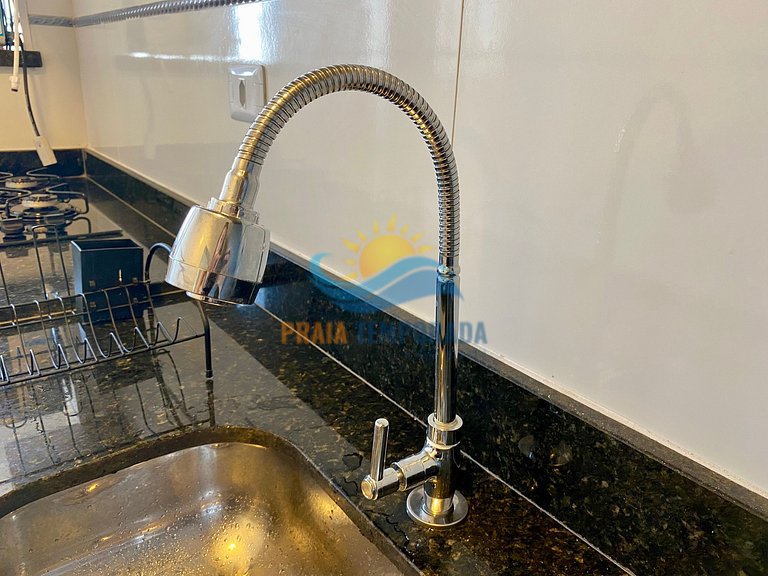 R145 - Apto com Vista p/Mar | Suíte| WiFi