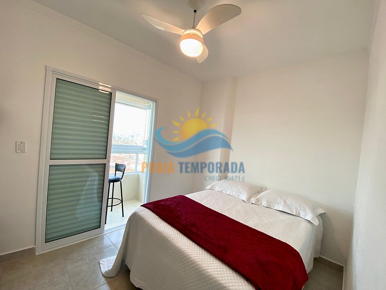 R145 - Apto com Vista p/Mar | Suíte| WiFi