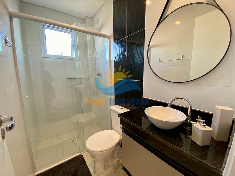 R145 - Apto com Vista p/Mar | Suíte| WiFi