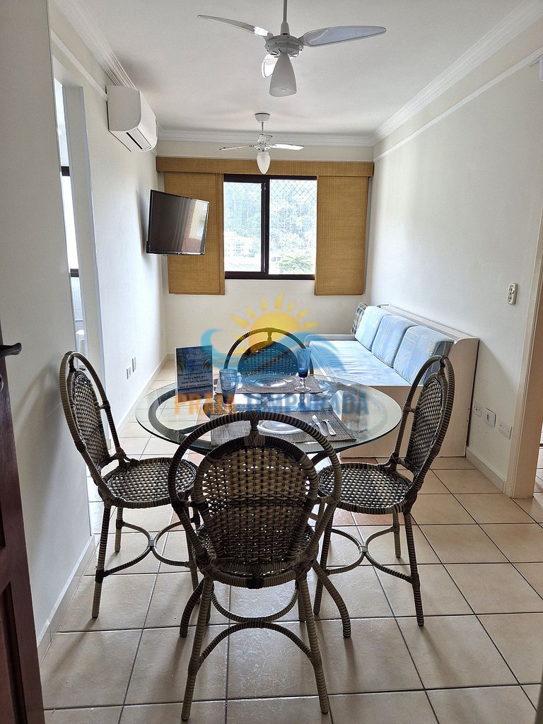 Apartamento de 1 dormitorio para 5 personas en Ubatuba