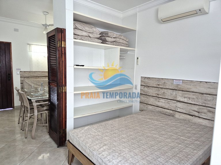 1 bedroom apartment for 6 people two blocks from Praia Grand