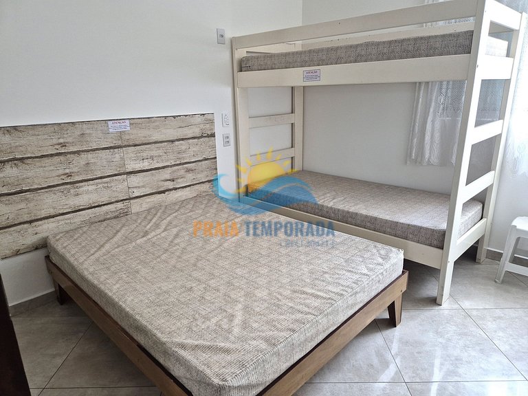 Apartamento de 1 dormitorio para 6 personas a dos cuadras de