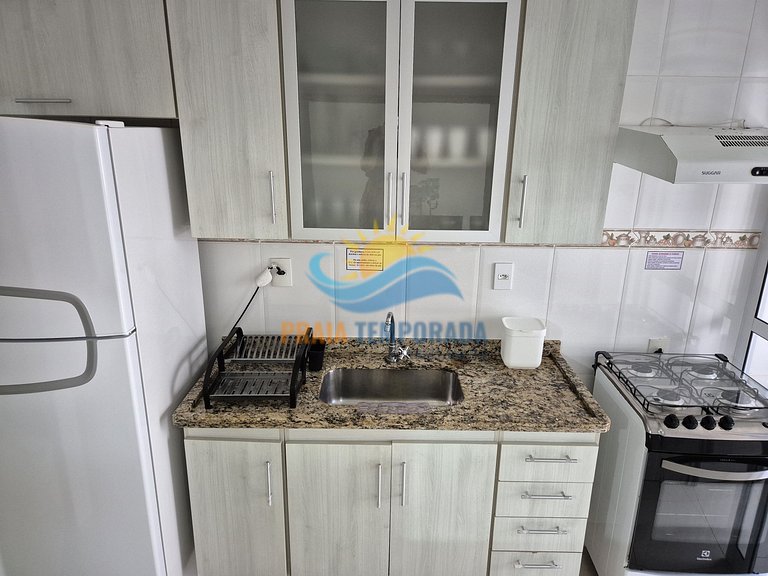 Apartamento 12 de 3 dormitórios para 8 pessoas a uma quadra