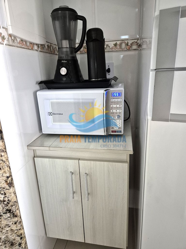 Apartamento 12 de 3 dormitórios para 8 pessoas a uma quadra