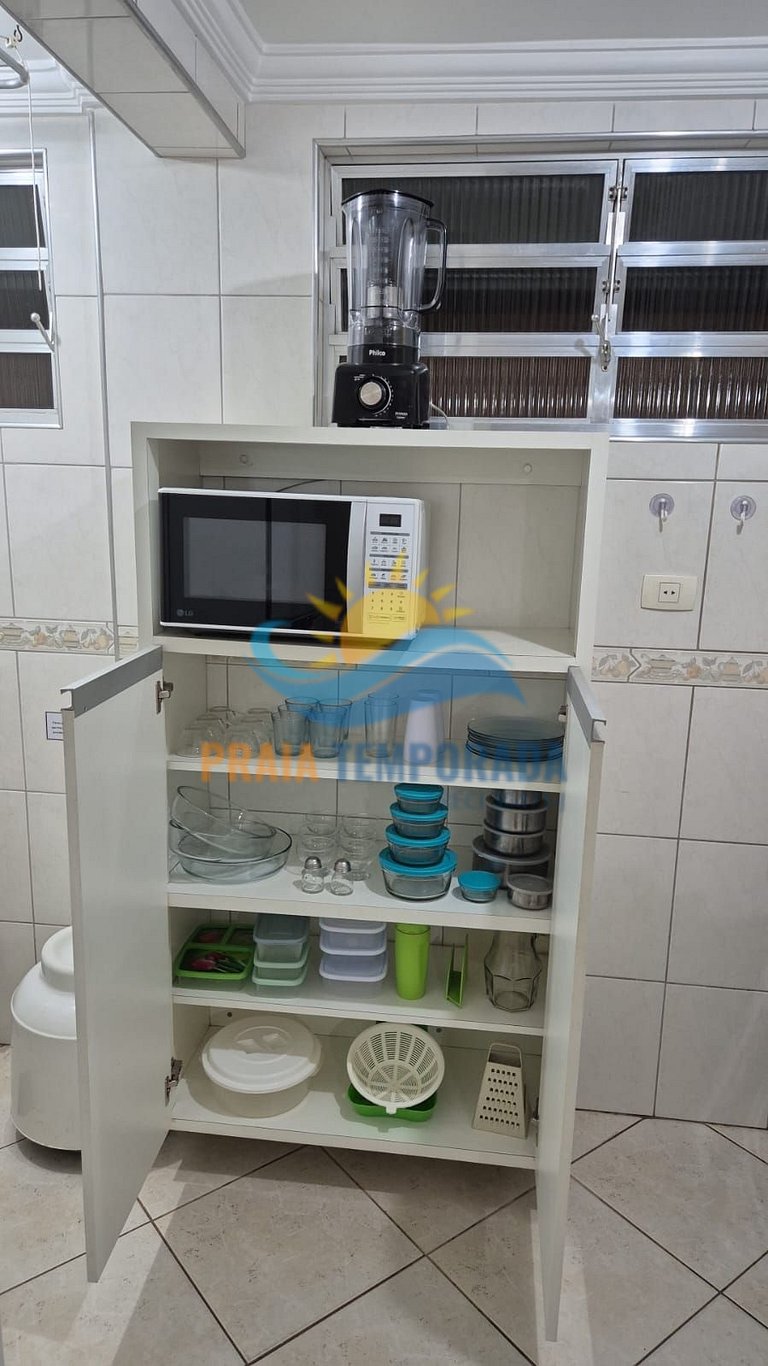 Apartamento 13 de 1 dormitório para 5 pessoas a duas quadras