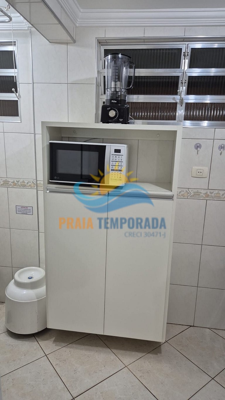 Apartamento 13 de 1 dormitório para 5 pessoas a duas quadras