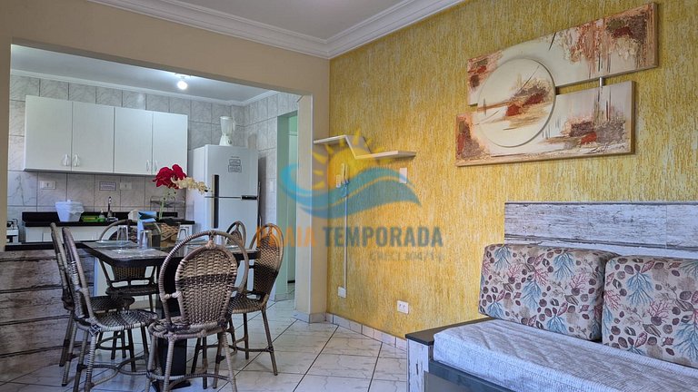 Apartamento 21 de 1 dormitório para 5 pessoas a duas quadras