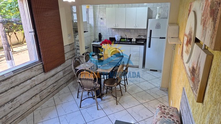 Apartamento 21 de 1 dormitório para 5 pessoas a duas quadras