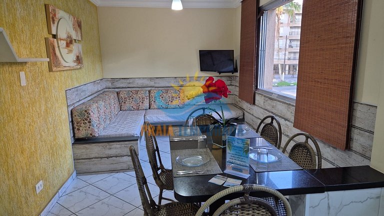 Apartamento 21 de 1 dormitório para 5 pessoas a duas quadras