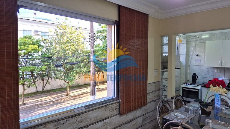 Apartamento 21 de 1 dormitório para 5 pessoas a duas quadras