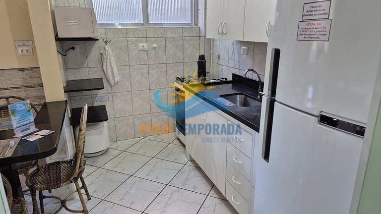 Apartamento 21 de 1 dormitório para 5 pessoas a duas quadras