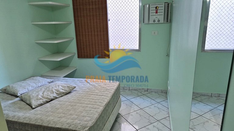Apartamento 21 de 1 dormitório para 5 pessoas a duas quadras