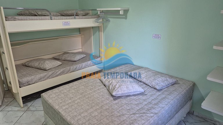 Apartamento 21 de 1 dormitório para 5 pessoas a duas quadras