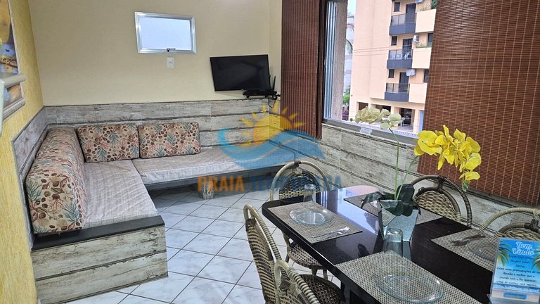 Apartamento 31 de 1 dormitório para 5 pessoas a duas quadras