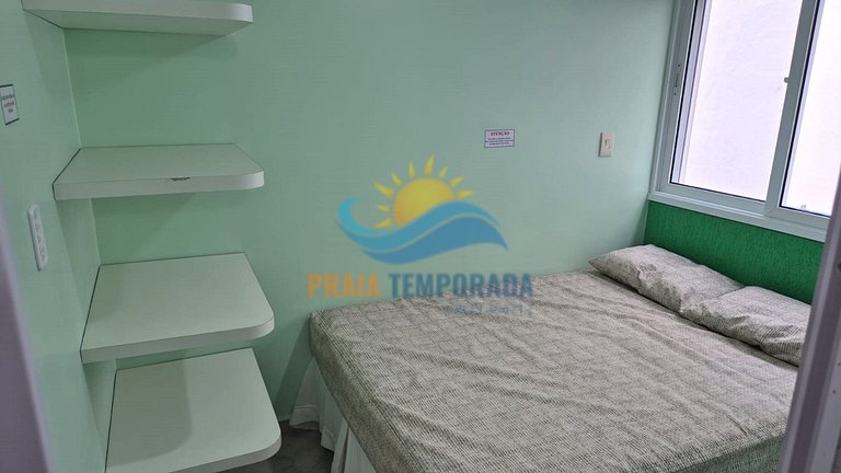 Apartamento 11 de 3 dormitórios para 8 pessoas a duas quadra