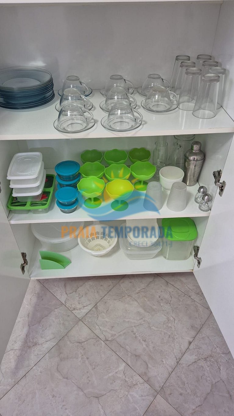 Apartamento 11 de 3 dormitórios para 8 pessoas a duas quadra