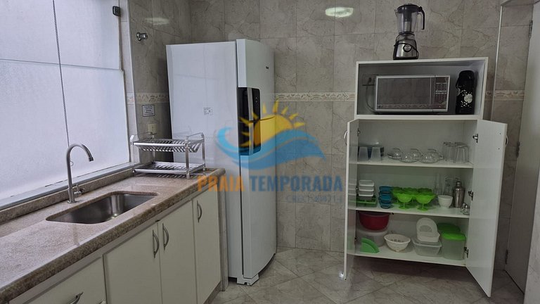 Apartamento 11 de 3 dormitórios para 8 pessoas a duas quadra
