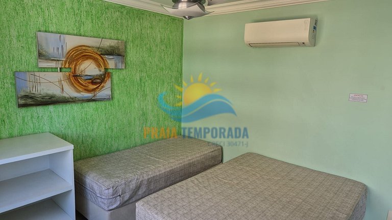 Apartamento 12 de 2 dormitórios para 7 pessoas a duas quadra