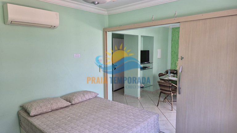 Apartamento 12 de 2 dormitórios para 7 pessoas a duas quadra