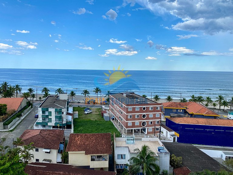 MON82 - Apto com linda vista para o mar / 02 Dorm c/suíte /