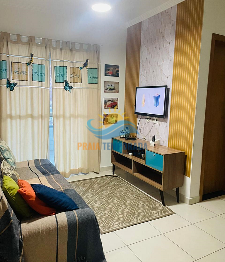 G054 - Apto 1 dorm c/ Churrasqueira | Wi-Fi