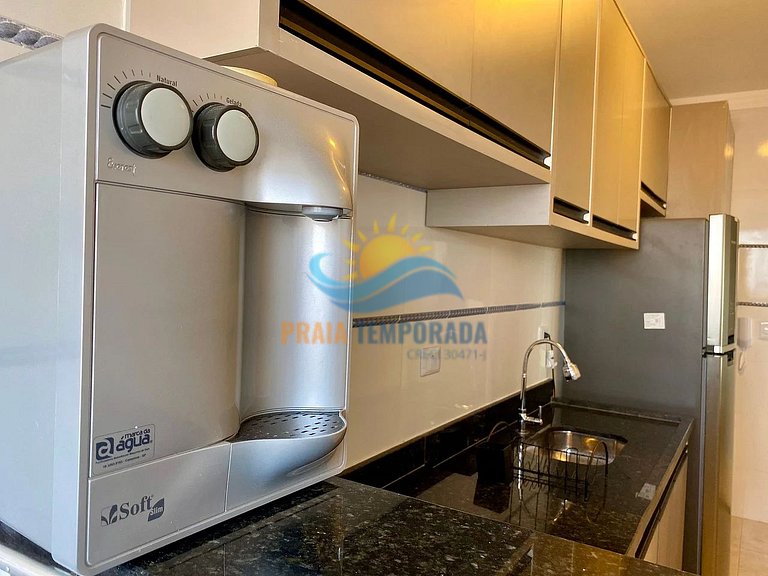 R145 - Apto com Vista p/Mar | Suíte| WiFi