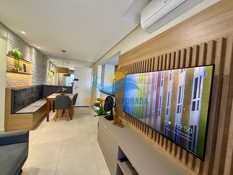 T172 - Apto c/ Ar condicionado| Sacada Gourmet e Wi-Fi