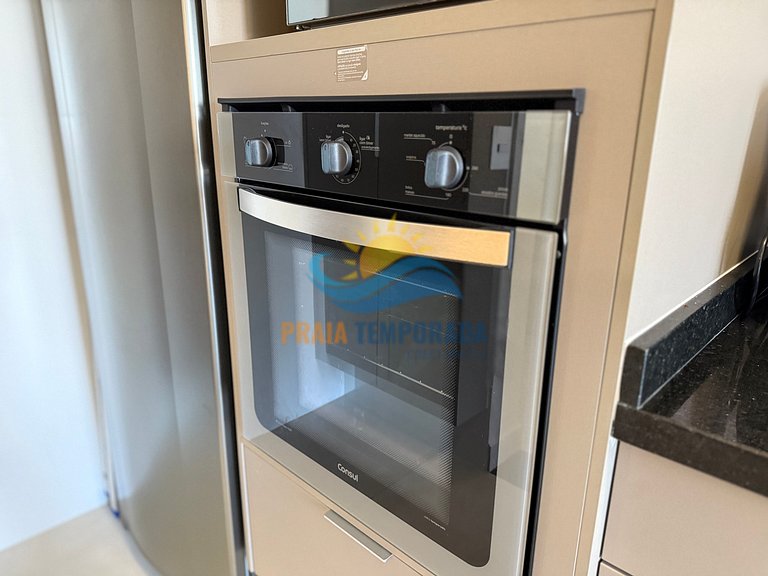 T172 - Apto c/ Ar condicionado| Sacada Gourmet e Wi-Fi