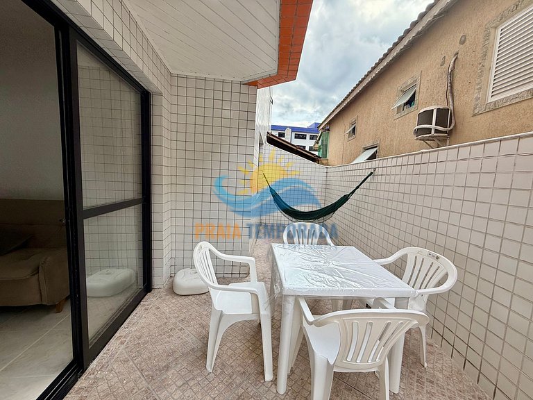 A105 - Apê c/ Ótima Localização| Varanda | 1 Dorm | Garagem