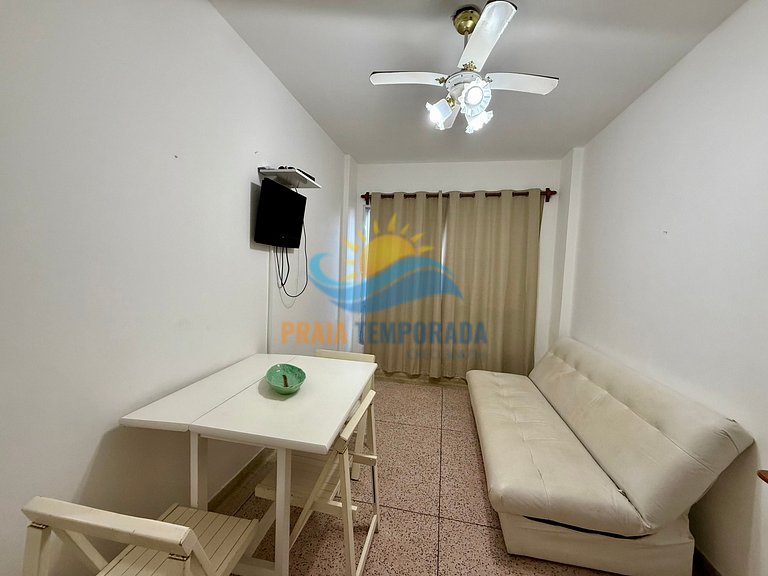 C002- Apto 1 dorm l Garagem | Prédio Frente ao Mar