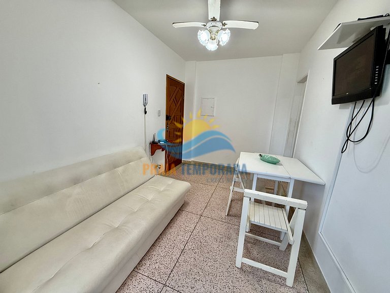 C002- Apto 1 dorm l Garagem | Prédio Frente ao Mar