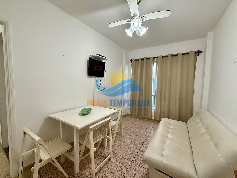 C002- Apto 1 dorm l Garagem | Prédio Frente ao Mar