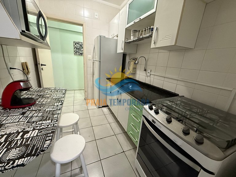 BM301 - Apê c/ Varanda | Ar Cond. | Garagem e Área de Lazer