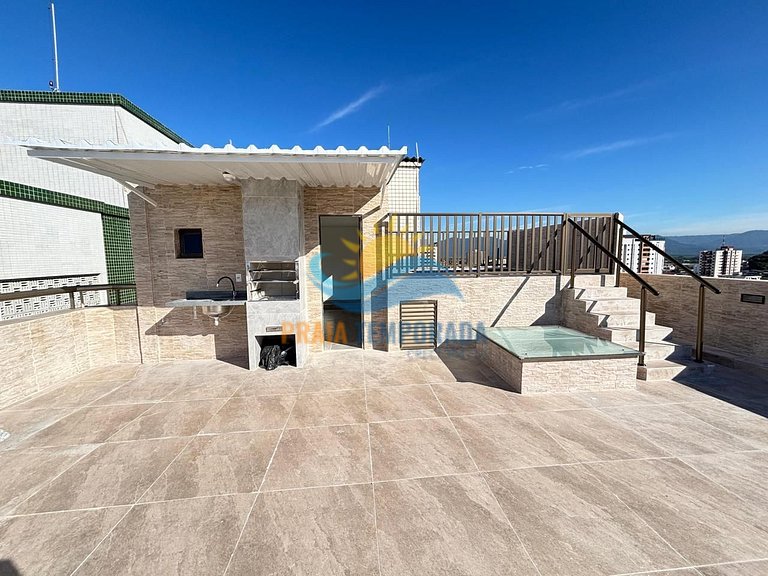 F101 - Excelente Cobertura c/ Piscina Privativa| 3 Dorm|1 Su