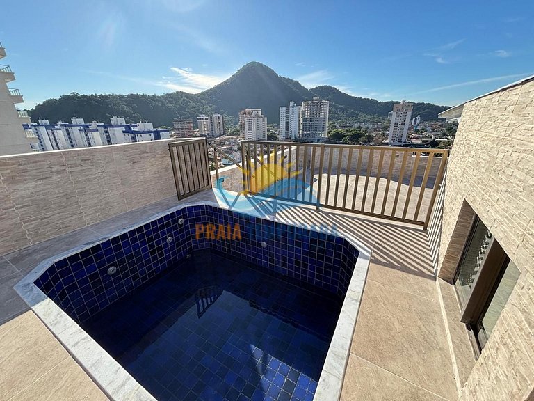 F101 - Excelente Cobertura c/ Piscina Privativa| 3 Dorm|1 Su