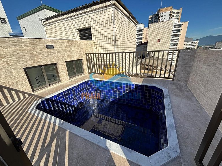 F101 - Excelente Cobertura c/ Piscina Privativa| 3 Dorm|1 Su