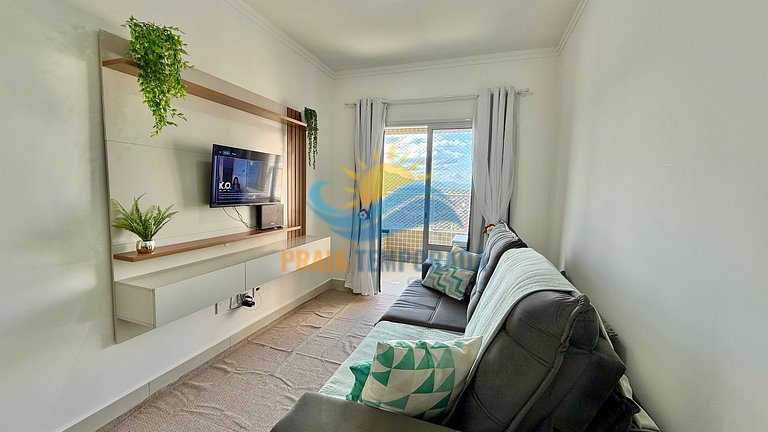 R016 - 2 Dorm | Garagem | Churrasqueira e Vista Mar