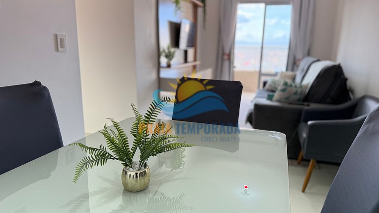 R016 - 2 Dorm | Garagem | Churrasqueira e Vista Mar