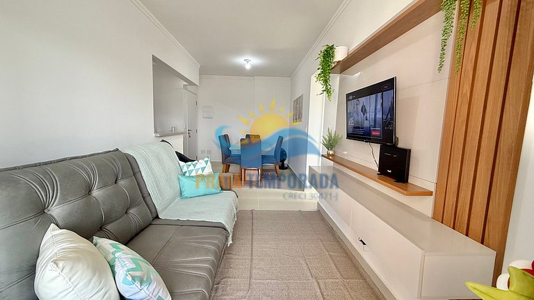 R016 - 2 Dorm | Garagem | Churrasqueira e Vista Mar