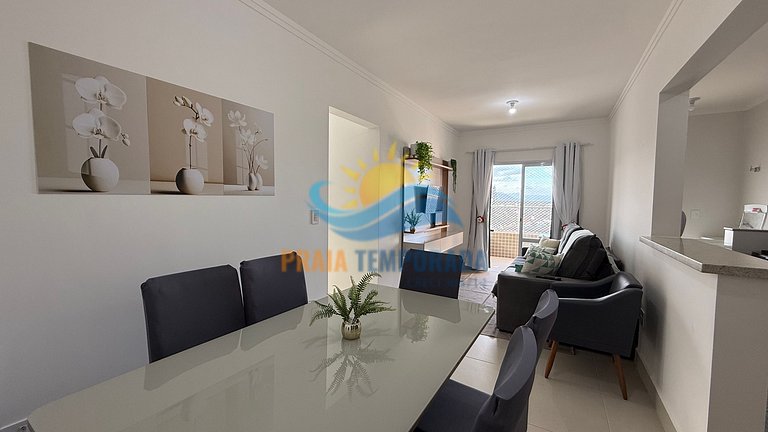 R016 - 2 Dorm | Garagem | Churrasqueira e Vista Mar