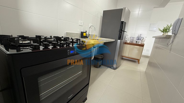 R016 - 2 Dorm | Garagem | Churrasqueira e Vista Mar