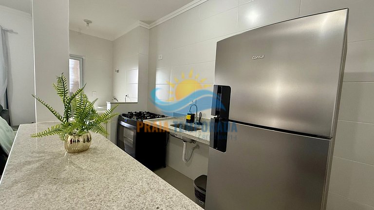 R016 - 2 Dorm | Garagem | Churrasqueira e Vista Mar
