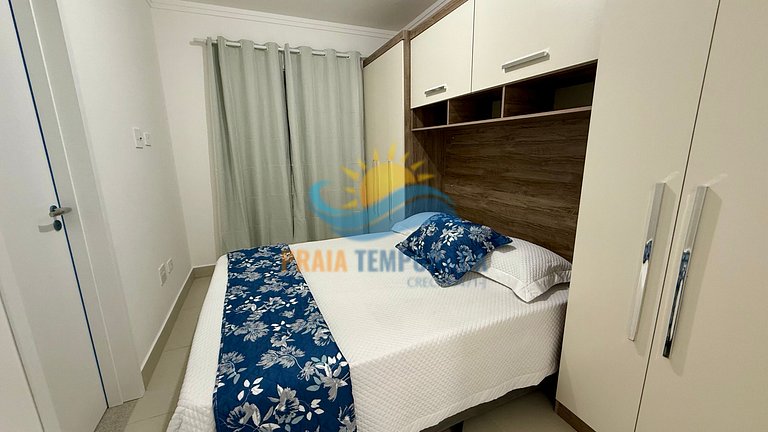 R016 - Apê Conforto |2 Dorm Sendo 1 Suíte| Garagem| Churrasq
