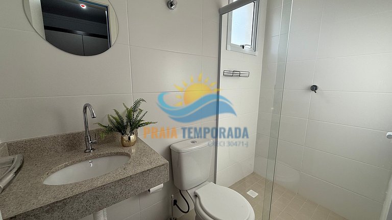 R016 - 2 Dorm | Garagem | Churrasqueira e Vista Mar