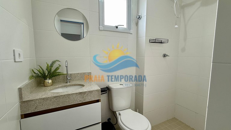 R016 - Apê Conforto |2 Dorm Sendo 1 Suíte| Garagem| Churrasq
