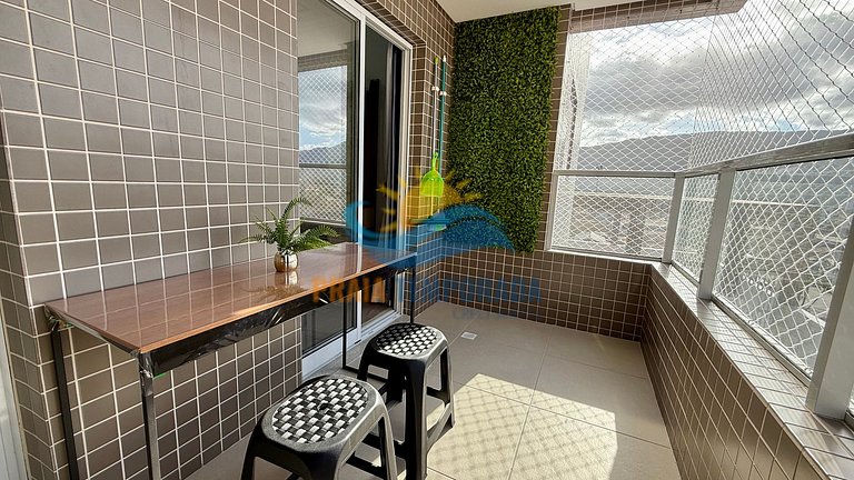 R016 - 2 Dorm | Garagem | Churrasqueira e Vista Mar