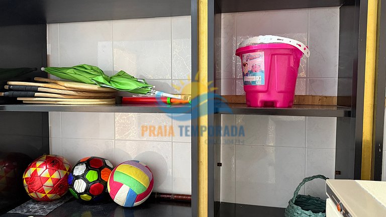 SV153 - Prédio frente ao mar | Ótima localização |3 Dorm Sen
