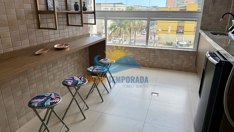 OC031 - Sacada Gourmet | Suíte | 2 Vagas garagem