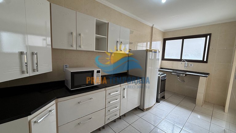 Apartamento frente ao mar com piscina com cascata